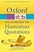 Oxford Dictionary of Humorous Quotations