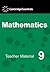 Cambridge Essentials Mathematics Year 9 Teacher Material CD-ROM