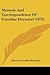 Memoir and Correspondence of Caroline Herschel