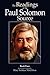 The Readings of the Paul Solomon Source Book 4