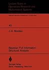 Bayesian Full Information Structrual Analysis: with an Application to the Study of the Belgian Beef Market (Lecture Notes in Economics and Mathematical Systems, 43)