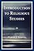 Introduction to Religious Studies