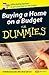 Buying a Home on a Budget For Dummies - UK