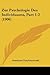 Zur Psychologie Des Individuums, Part 1-2 (1906) (German Edition)