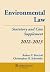 Environmental Law: Statutor...
