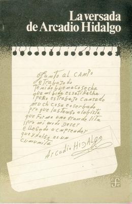 La versada de Arcadio Hidalgo (Cuadernos de La Gaceta) (Spanish Edition)
