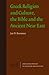 Greek Religion and Culture, the Bible and the Ancient Near East by Jan N. Bremmer