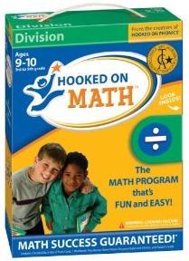 Hooked on Math: Division: Ages 9-10, 3rd to 5th Grade