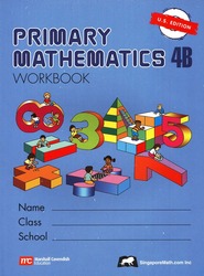 Primary Mathematics 4B Workbook (Paperback)