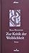 Zur Kritik der Weiblichkeit: Essays (German Edition)