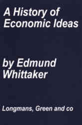 A History of Economic Ideas