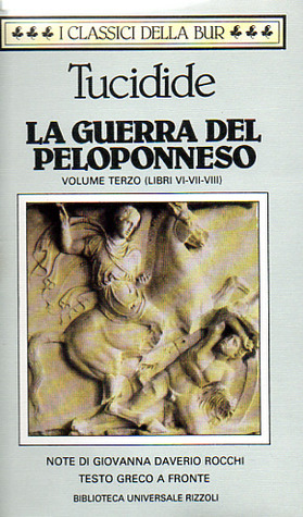La guerra del Peloponneso. Libri VI-VII-VIII (Paperback)