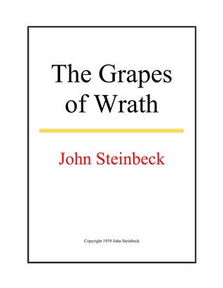The Grapes of Wrath