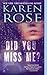 Did You Miss Me? (Romantic ...