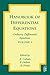 Handbook of Differential Equations: Ordinary Differential Equations, Vol. 3. Stationary partial differential equations