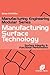 Manufacturing Surface Technology: Surface Integrity and Functional Performance
