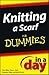 Knitting a Scarf in a Day for Dummies