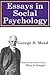 Essays in Social Pychcology