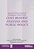 Cost-Benefit Analysis and Public Policy
