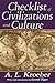 Checklist of Civilizations and Culture