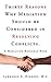 Thirty Reasons Why Mediation Should Be Considered in Resolving Conflicts.: A Mediation Resource Book