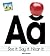 Aa ~ apple (Alphabet)