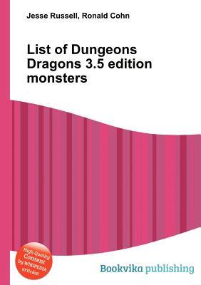 List of Dungeons Dragons 3.5 Edition Monsters
