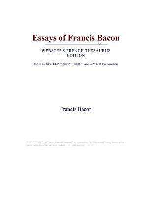 Essays of Francis Bacon