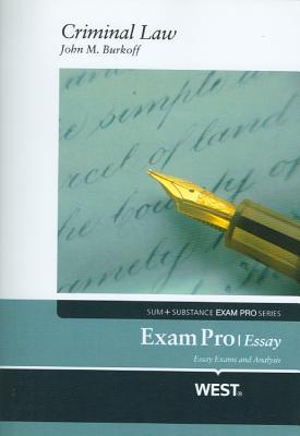 Exam Pro Objective on Criminal Law (Exam Pro Series)