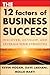 The 12 Factors of Business Success: Discover, Develop and Leverage Your Strengths