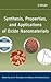 Synthesis, Properties, and ...