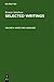 Selected Writings II: Word And Language