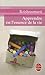 Apprendre Est L'essence De La Vie (French Edition)