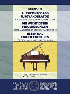 Essential Finger Exercises: Piano (Paperback)
