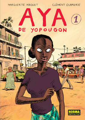 Portada de Aya de Yopougon 1, de Marguerite Abouet