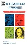 On the Psychobiology of Personality: Essays in Honor of Marvin Zuckerman On the Psychobiology of Personality: Essays in Honor of Marvin Zuckerman