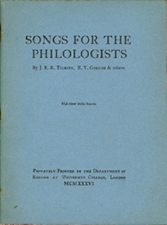 Songs for the Philologists (Unknown Binding)