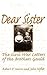 Dear Sister: The Civil War ...
