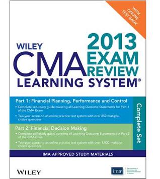 Wiley CMA Learning System Exam Review 2013, Test Bank