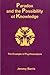 Paradox And The Possibility Of Knowledge: The Example of Psychoanalysis