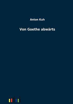 Von Goethe abwärts (German Edition)
