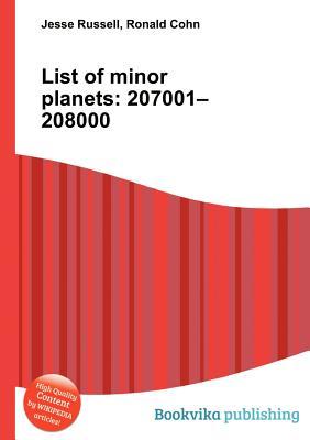 List of Minor Planets: 207001-208000