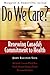 Do We Care?: Renewing Canad...