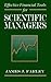 Effective Financial Tools for Scientific Managers by James J. Farley
