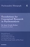 Foundations for Conceptual Research in Psychoanalysis Foundations for Conceptual Research in Psychoanalysis