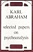 Selected Papers on Psychoanalysis