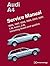 Audi A4 (B5) Service Manual: 1996, 1997, 1998, 1999, 2000, 2001: 1.8l Turbo, 2.8l, Including Avant and Quattro