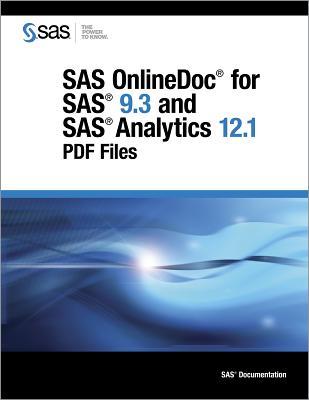 SAS OnlineDoc for SAS 9.3 and SAS Analytics 12.1: PDF Files