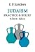 Judaism: Practice and Belief: 63 BCE - 66 CE