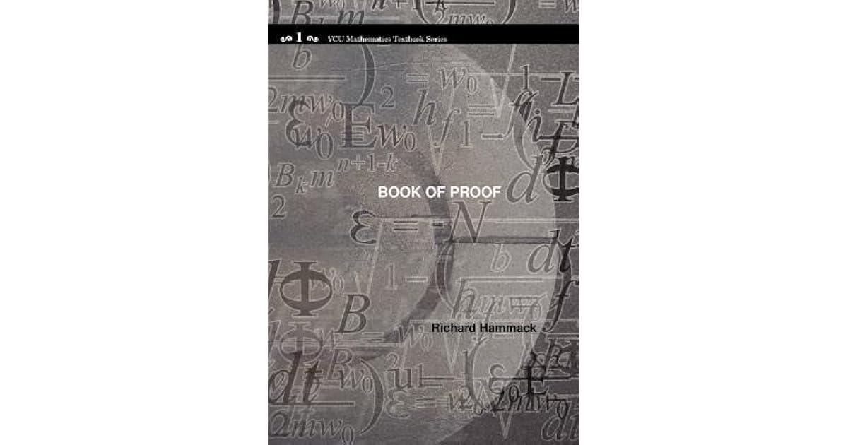 Book of Proof by Richard Hammack
